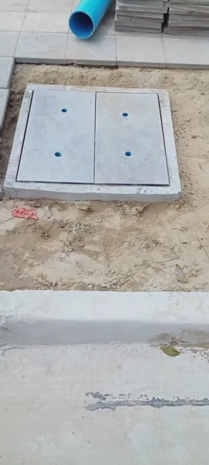 สร้างท่อลอนพอลิเอทิลีนเสริมเหล็ก